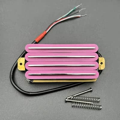 Dual Blades Guitar Humbucker Pickup in Pink image 3
