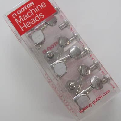 Gotoh Nickel 6-in-line Mini Tuners TK-0760-001 image 2