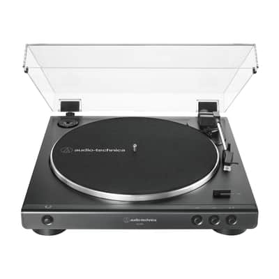 Audio-Technica AT-LP60X-BK Fully Automatic Belt-Drive Stereo Turntable, Black image 4