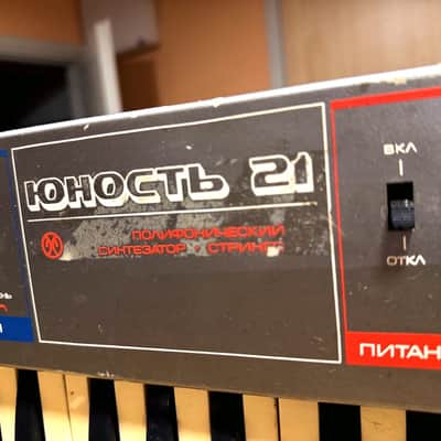 JUNOST-21 Vintage Analog Polyphonic Keytar Synthesizer-Russian answer to Roland JUNO. image 6