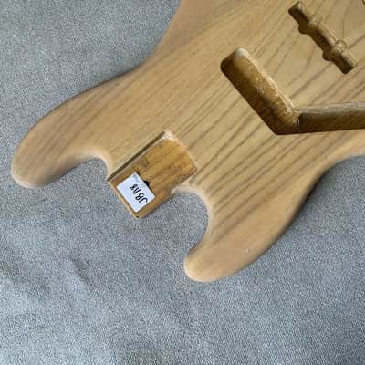 Lefty Ash Wood 4 String Jazz Bass Style Body DIY Project image 7