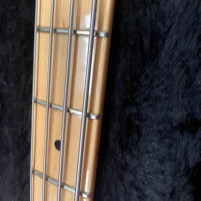 Fender American Standard Jazz Bass with Maple Fretboard in Fender hard case -2009 - Candy Cola image 7
