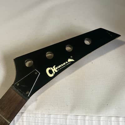 1980's Japan Charvel Jackson Model 2B Pointy 4 String Bass Guitar Neck 22 Frets image 3