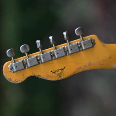Fender Custom Shop Masterbuilt Austin Macnutt '52 Telecaster - Heavy Relic - Black image 7