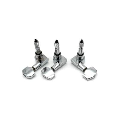 3 Schaller M6 Mini Top Locking Tuners 1970s 1980s Chrome image 3