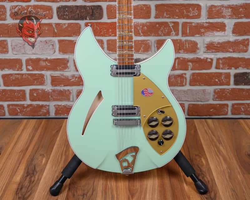 Rickenbacker Limited Edition Model 360/12 Seafoam Green Pearl 2025 w/OHSC image 1