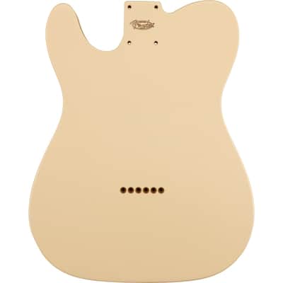 Genuine Fender Classic Series 60s Telecaster SS Alder Body Vintage Bridge Mount - Olympic White image 3