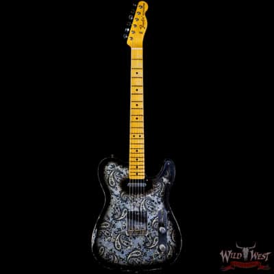 Fender Custom Shop Ron Thorn Masterbuilt 1968 Telecaster Maple Fingerboard Relic Black Paisley image 3