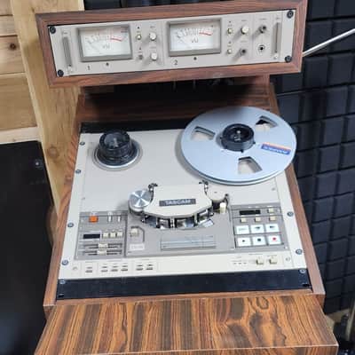 TASCAM ATR60-2T 1/4" 2-Track Reel to Reel Tape Recorder 1980s - Tan image 1