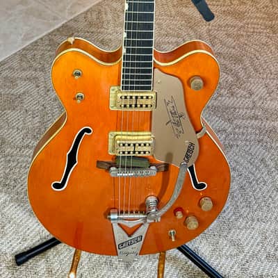 Gretsch 6120 Chet Atkins Hollow Body 1963 - Orange image 1