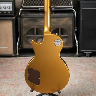 Gibson Custom Shop 1957 Les Paul Standard Murphy Lab Ultra Light Aged Electric Guitar with Bigsby - All Double Gold with Hardshell Case image 10