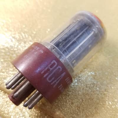 RCA 5692 AT1000 Weak Vacuum Tube Special Red base premium like 6SN7 dual triode 1950-1956 image 8