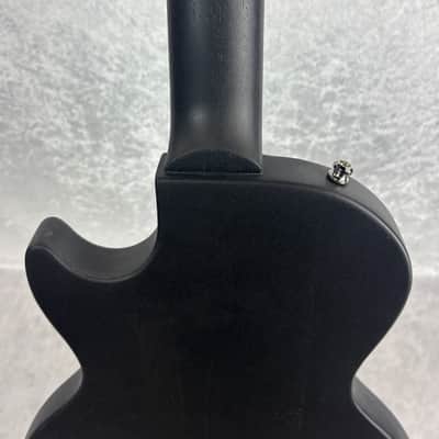 2011 USA Gibson Melody Maker guitar in satin black (excellent refin) image 12