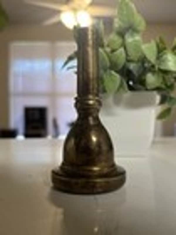 ⭐️Vintage Tuba / Sousaphone Mouthpiece⭐️Heavy Raw Brass⭐️Unbranded Antique 4” image 1