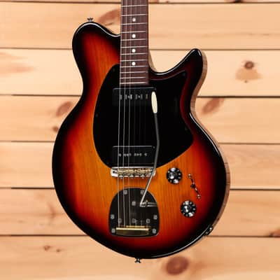 Eastman D'Ambrosio Offset '64 - 3 Color Sunburst-24012 image 3