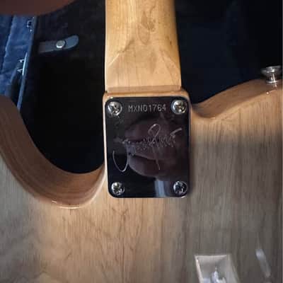 Fender Jimmy Page Signature Telecaster with Rosewood Fretboard - Natural with Dragon Graphic image 4
