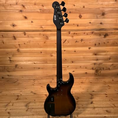 Yamaha BB734A 4-String Electric Bass Guitar - Dark Coffee Sunburst image 5