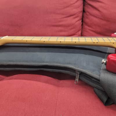 Fender California Stratocaster with Maple Fretboard with Gigbag 1997 - Candy Apple Red image 12