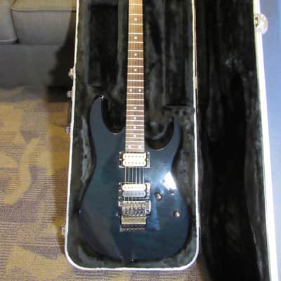 Ibanez RG520QS 1998 Transparent Blue image 2