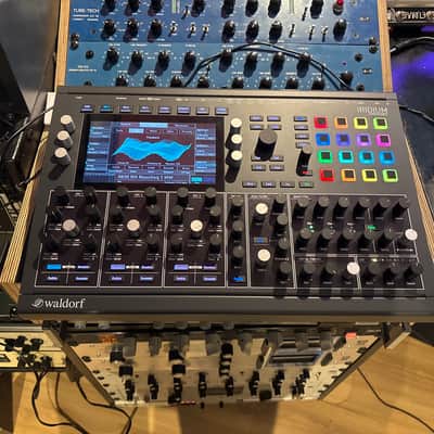 MINT Waldorf Iridium 16-voice Desktop Synthesizer with power supply. Hardly used! image 1