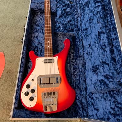 Rickenbacker 4003S Left Handed Fireglo 60s Sytle mods image 12