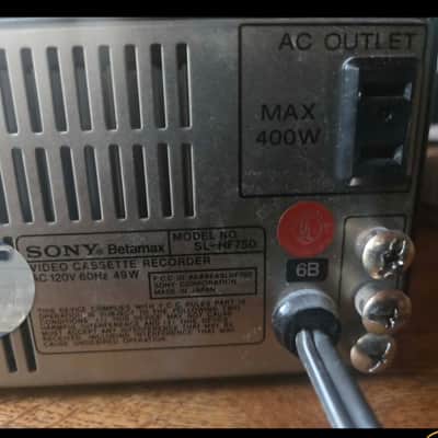 Sony Hf-750 Betamax image 4