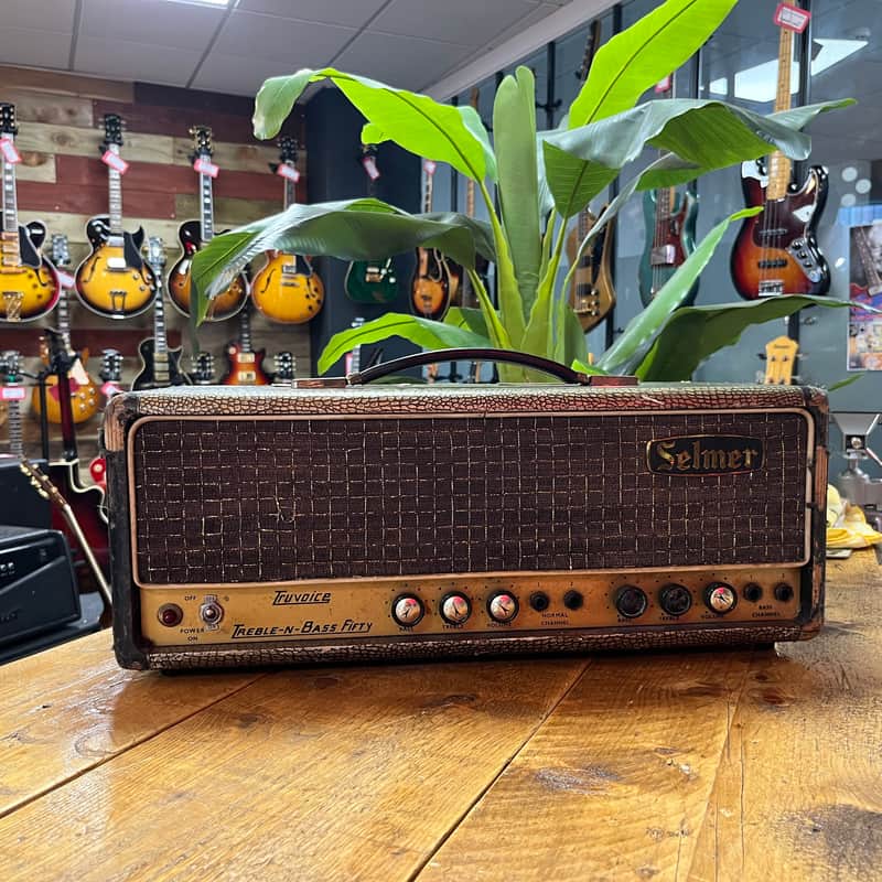 Selmer Treble N Bass 50 MK I 1963 - Crocskin image 1