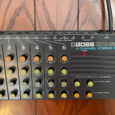 Boss BX-600 6-Channel Stereo Mixer 1980s Best Lo-Fi Preamp Saturation 🔥 MODDED & SERVICED! 💫 image 2