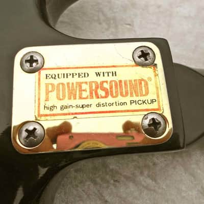 Cort Double Cutaway Guitar 70/80 Original Vintage Powersound Distortion Pickup image 2