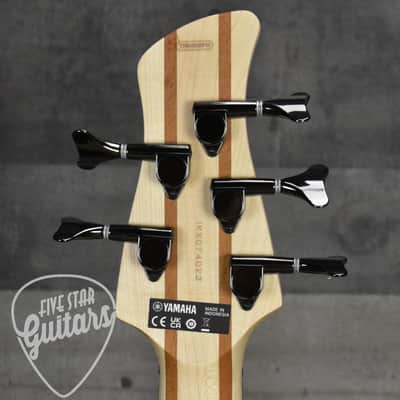 Yamaha TRBX605FM 5-String Bass Guitar - Caramel Brown image 8