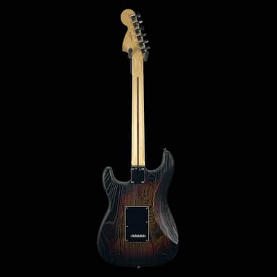 Fender Limited Edition Sandblasted Stratocaster, Maple Fingerboard, 3 Tone Sunburst, Fender Hard Case image 4