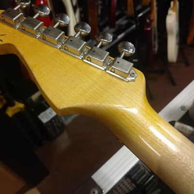 Fender Custom Shop 1963 Stratocaster Journeyman Relic Closet Classic Hardware Aged Olympic White [CZ551986] (07/01) image 13