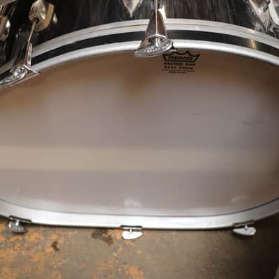 Trixon 3pc Speedfire Drum Set Black Stripe Vintage 1960's image 10