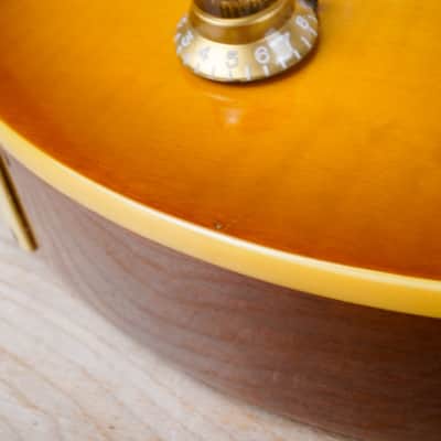 Burny Super Grade RLG-55 1999 Honeyburst w/ Bag image 6