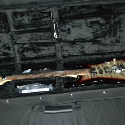 Charvel MJ San Dimas Style 1 HSH PF QM FR with Case - Midnight Glow image 12