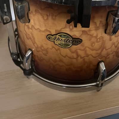 Pearl Masters MCX 2013 - No. 805 Mocha Tamo golden yellow amber with darker brown wavy grain image 10
