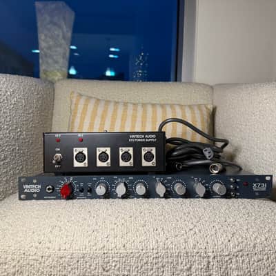 Vintech Audio X73i Mic Pre EQ with PSU 2010s - Blue image 5