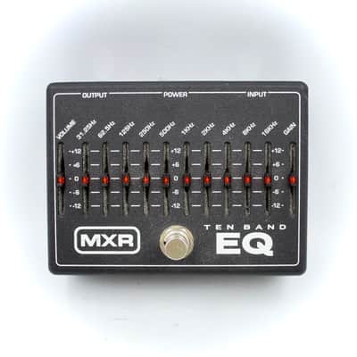 MXR M108 10 Band Equalizer Ten Band EQ With Original Box Power Supply Guitar Effect Pedal image 4
