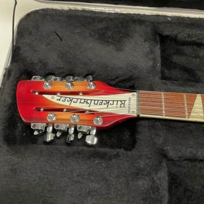 2012 Rickenbacker 360/12 Fireglo 12-String Electric Guitar with OHSC Hard Case image 2