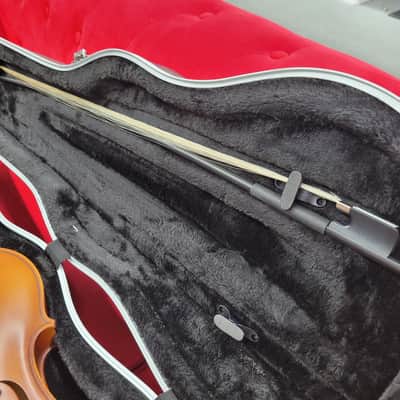 Bucharest 16" Viola Outfit with Casr and Bow model 31055H - Violin burst image 9
