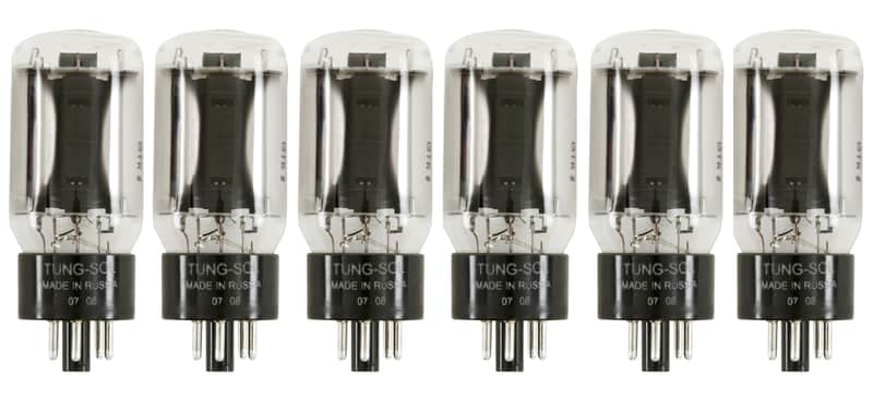 New 6x TungSol 6L6GC STR / 6L6 | Matched Sextet / Six Tubes | Free Ship image 1