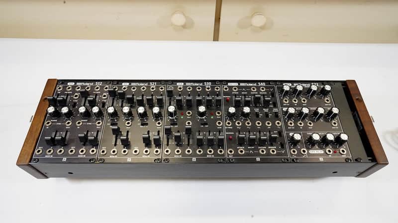 Roland System-500 Eurorack Synthesizer Complete Set 2016 - Present - Black image 1