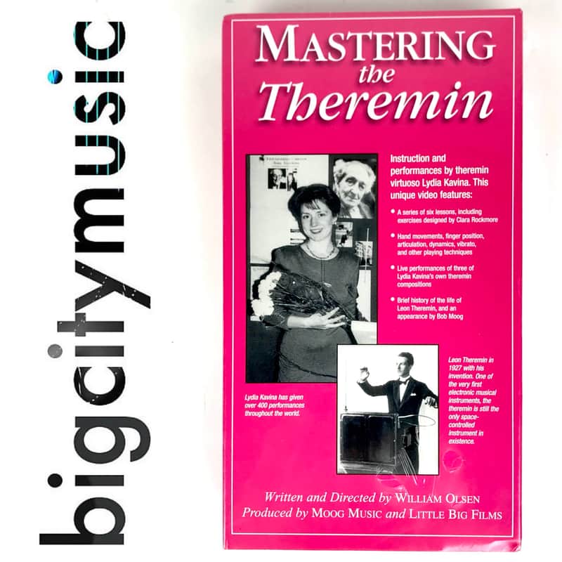 Moog VHS - Mastering The Theremin, brand new old stock! image 1