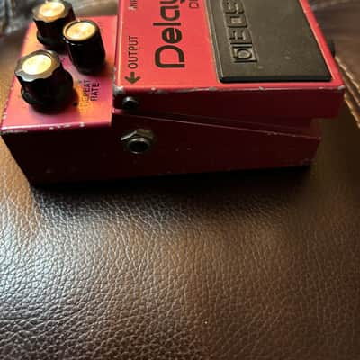 Boss DM-2 Delay (Black Label) 1981 - 1984 - Pink image 7
