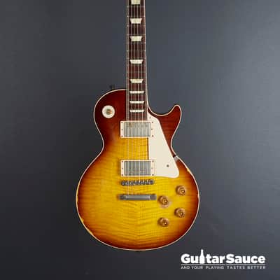 Gibson Custom Shop 59 Les Paul Joe Perry Signature Tom Murphy Aged Tobacco Burst 2013 (Cod.1721UG) image 1