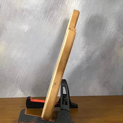 high end  Offset bass body NOS Curly Maple Top Solid One-piece Mahogany Back Unfinished Front Routed Luthier Supply R37 image 13