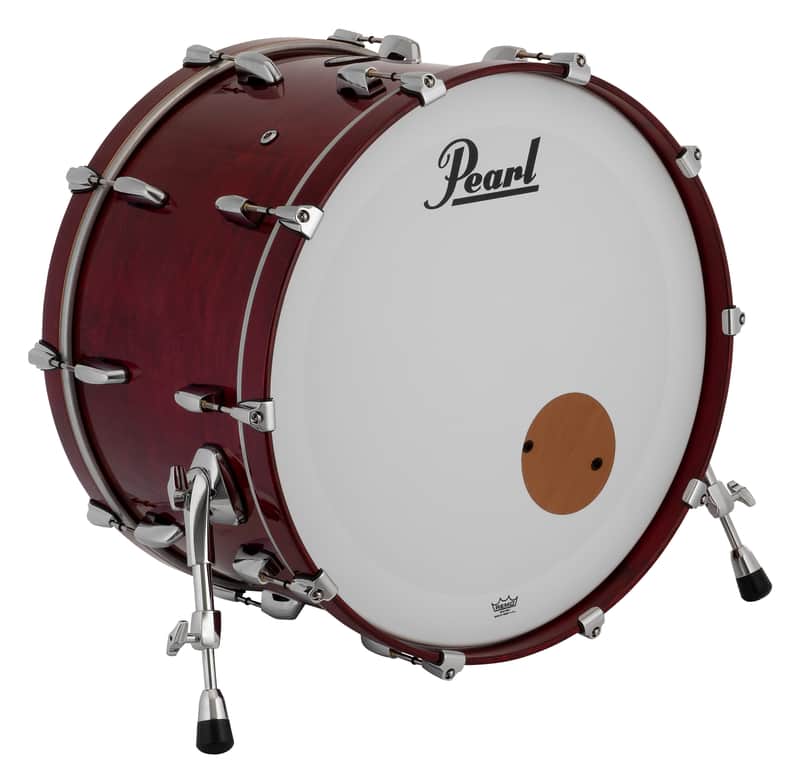 Pearl Masters Maple 24x14" Natural Cherry Premium Lacquer #887 Bass Kick Drum NO MOUNT | NEW | Authorized Dealer image 1