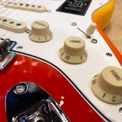 Fender Player Plus Stratocaster Electric Guitar 2021 Tequila Sunrise image 10