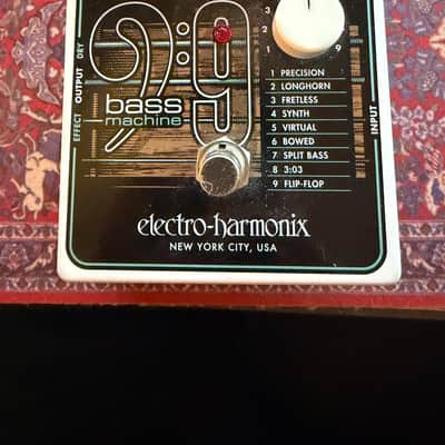 Electro-Harmonix Bass9 Bass Machine 2019 - Present - Black image 1