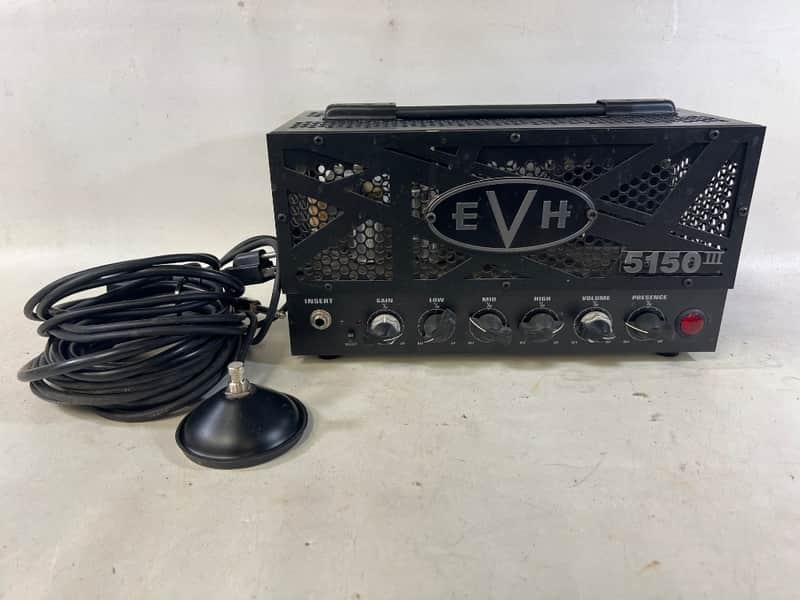 EVH 5150 III LBX-S 2-Channel 15-Watt Guitar Amp Head 2020 - Present - Stealth Black image 1